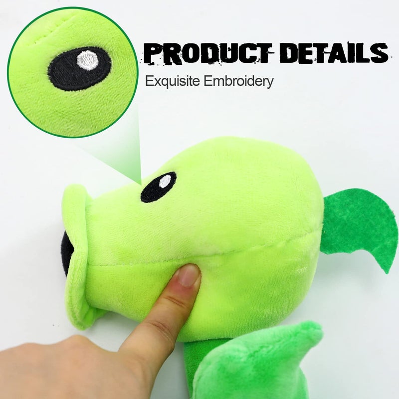 Maikerry 6pcs PVZ Plush Toys Sets Stuffed Soft Figure Doll Great Birthday Gifts for Boys and Girls - Image 3