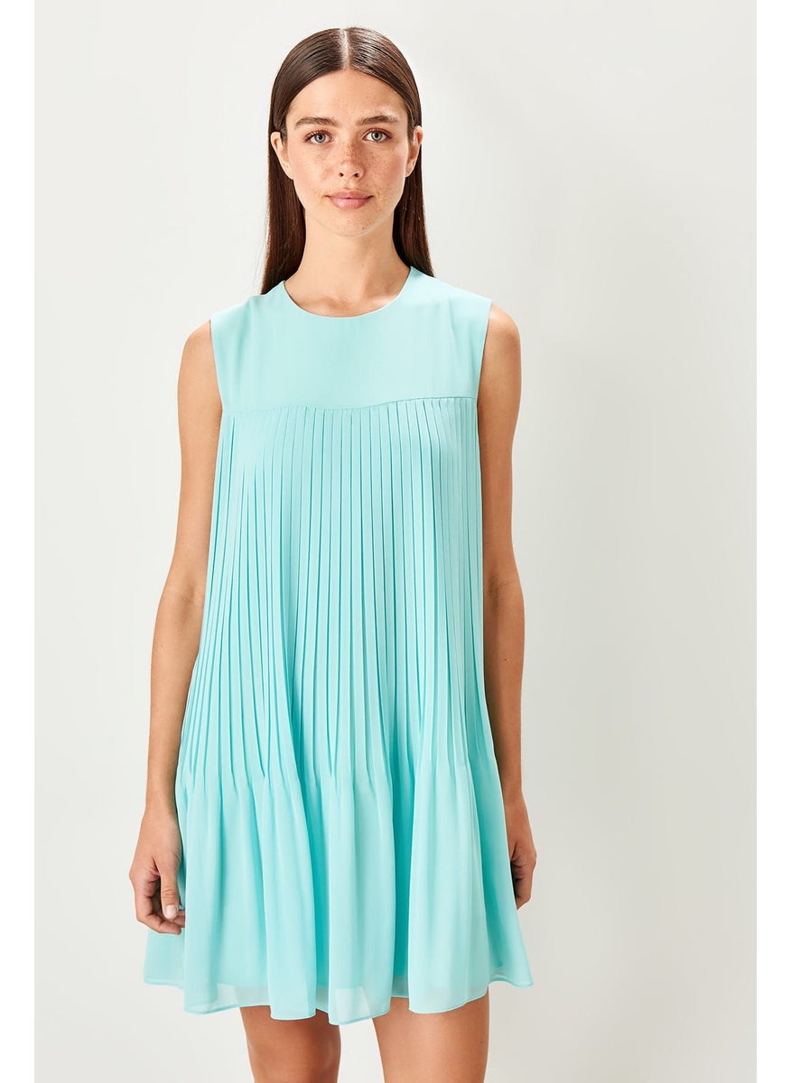 trendyol - Pleated Swing Dress - Image 1