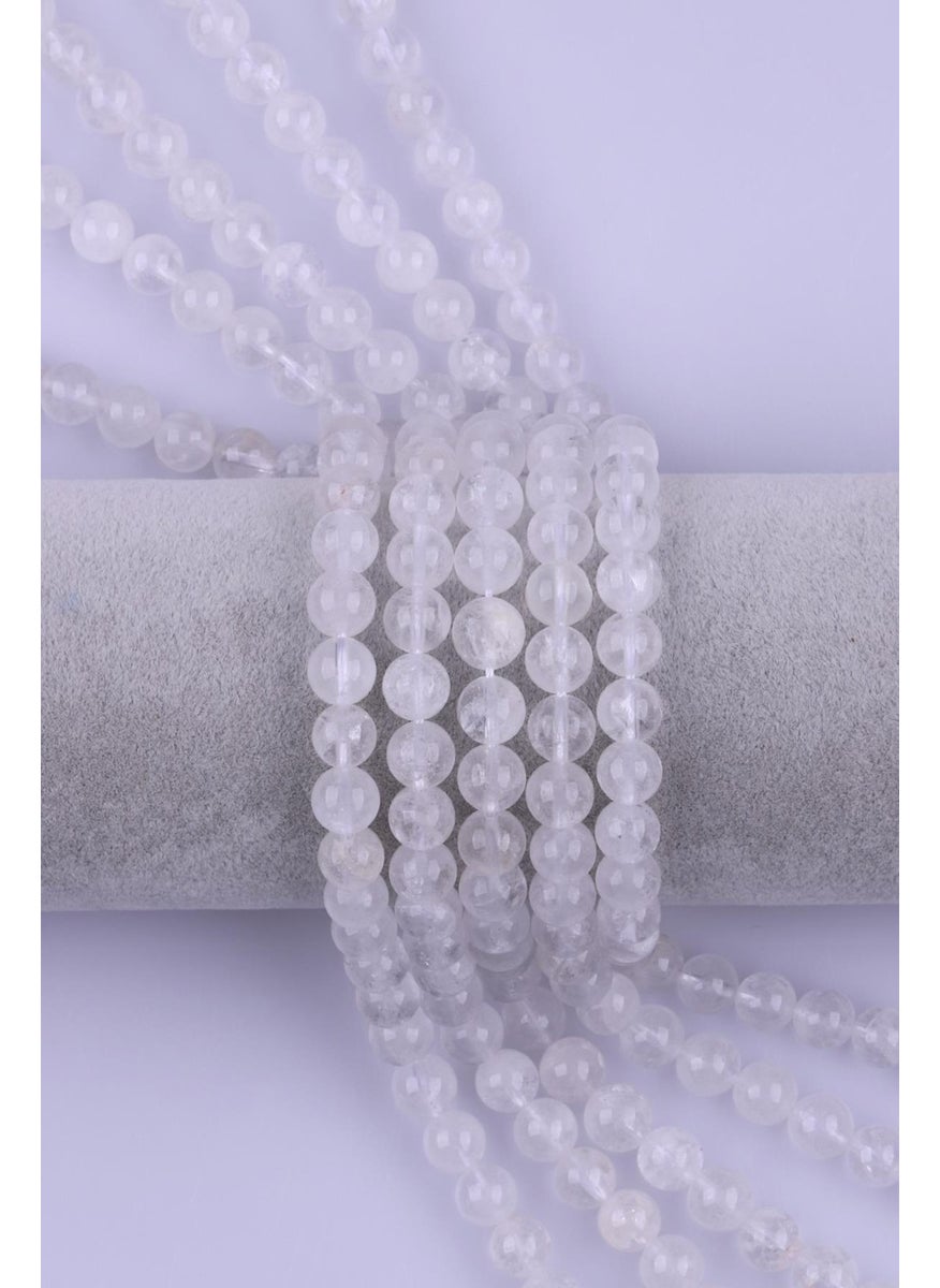 Güneş Avm Gunes Avm Crystal Quartz Natural Stone Series 8 mm Sphere Cut 