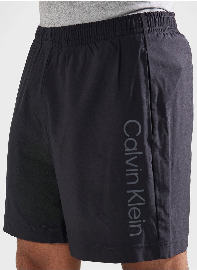 Calvin Klein Sports - 5" 2In1 Logo Shorts - Image 1