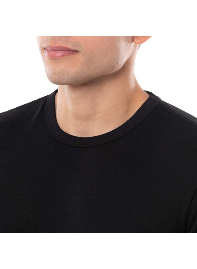 LEE Men's Quick Dry Long Sleeve Tee, Black, S - Image 2