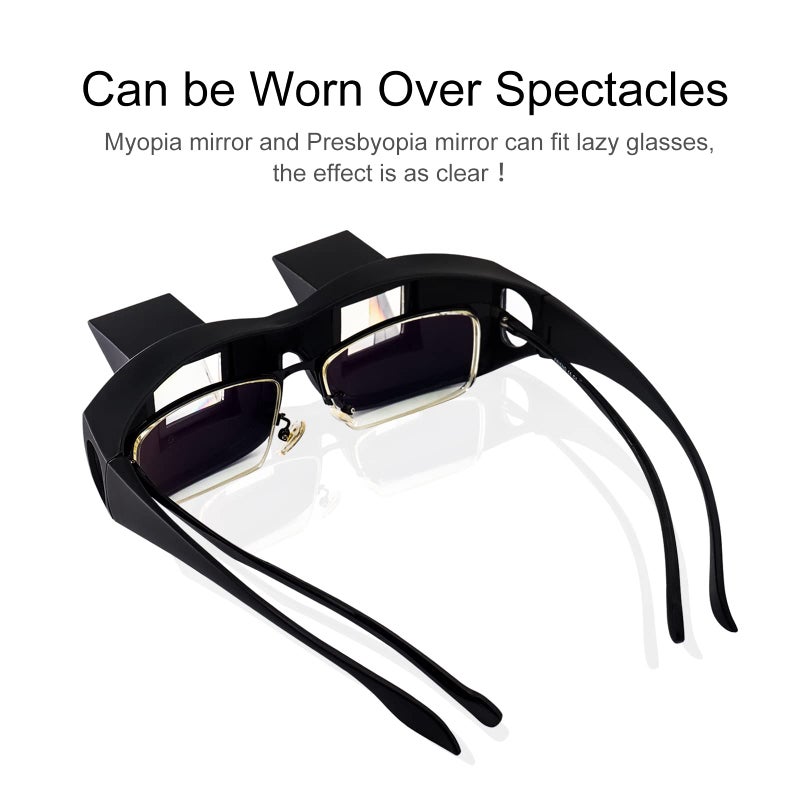 okcsc Horizontal Lazy Glasses Lying Down Bed Reading Watching HD Lazy Readers Glasses - Image 4