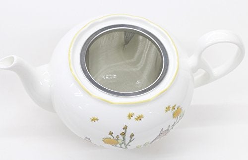 Noritake إبريق شاي توتورو من نوريتيك TT97863/4924-4 مع مصفاة شاي، آمن للاستخدام في الميكروويف، من الخزف العظمي - Image 3