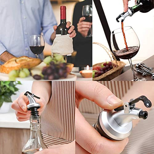 Kiyaan Oil Dispenser Stopper, Bottle Designed for Oil Olive Bottle, Leak-Proof Cap (Pack of 3) - Image 4