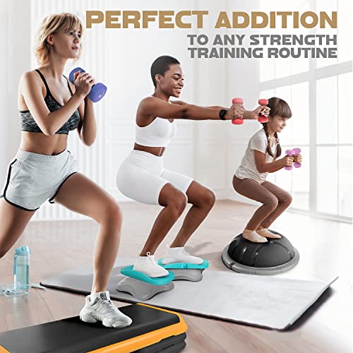 Yes4All أوزان دامت غير قابلة للانزلاق من Yes4All، دمبلز سداسية الشكل من النيوبرين - مجموعة دمبلز بوزن 7 أرطال لتشكيل العضلات، بناء القوة، وفقدان الوزن (رمادي فحمي - زوج) - Image 5