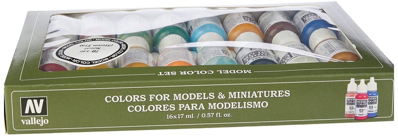 Vallejo Naval Steam Era Paint Set, 17ml, Naval Steam Era Paint Set 17ml, 0.5 Fl Oz (Pack of 16) - Image 3
