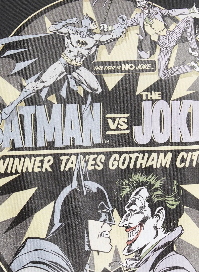 Reebok Batman Vs. The Joker Graphic T-Shirt