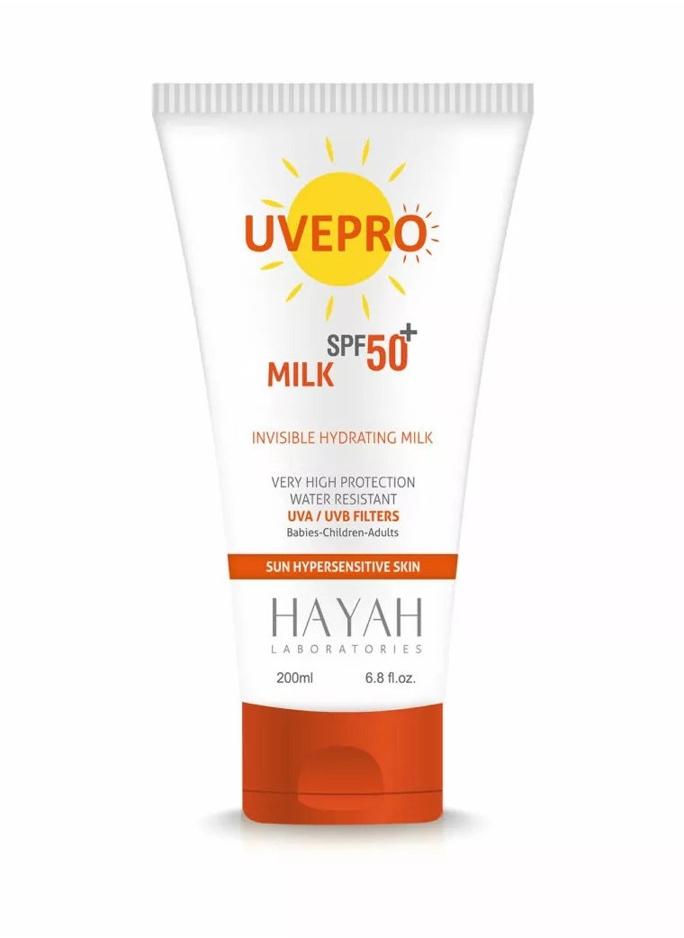 Hayah Laboratories Uvepro milk spf 50+   200ml 