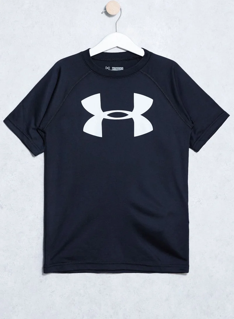 UNDER ARMOUR Youth Tech Big Logo  T-Shirt