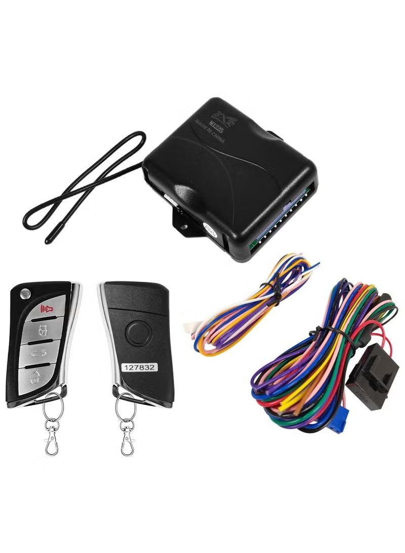 3 اكس ار نظام 3XR المتقدم لدخول السيارة بدون مفتاح مع جهازي تحكم عن بعد مزدوجين ومجموعة أسلاك شاملة لتعزيز أمان السيارة M1225 - Image 2