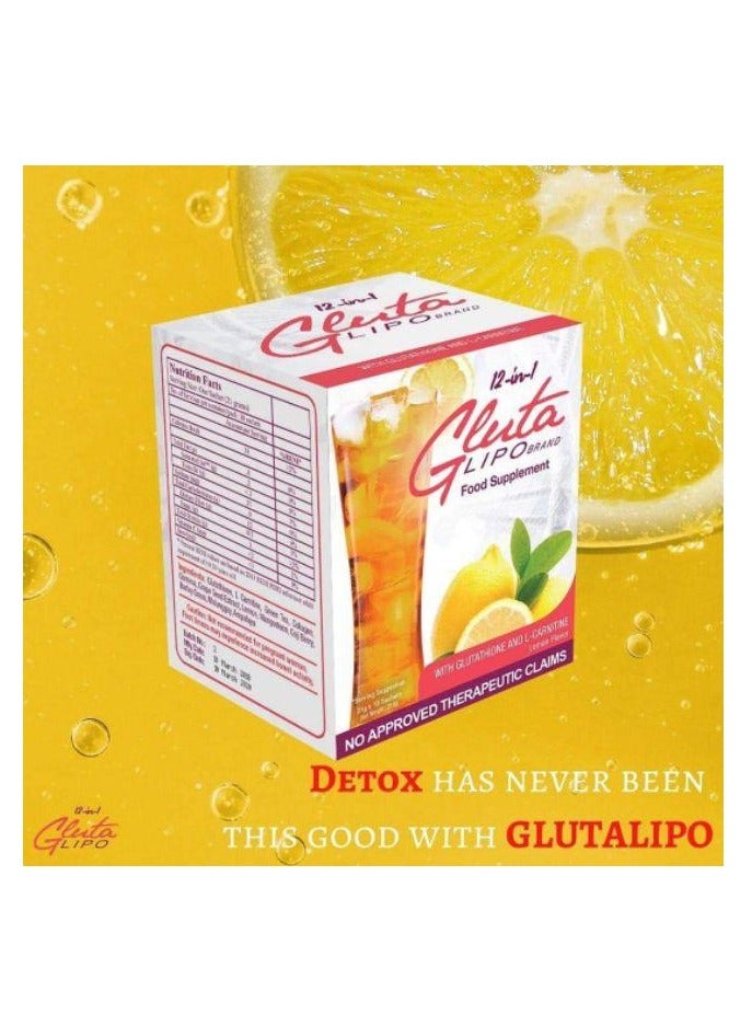 جلوتا عصير جلوتا ليبو 12 في 1 للتخلص من السموم - Image 4