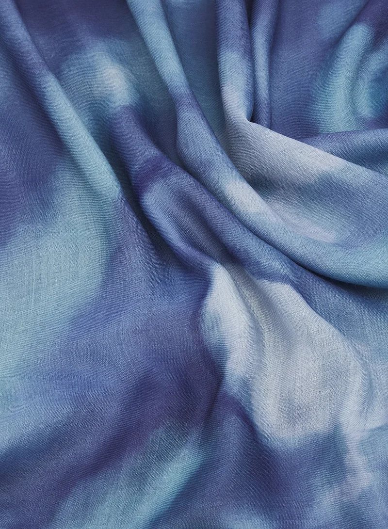 Khizana  Tie Dye Detail Modest Hijab Headscarf for Women | Best Price UAE