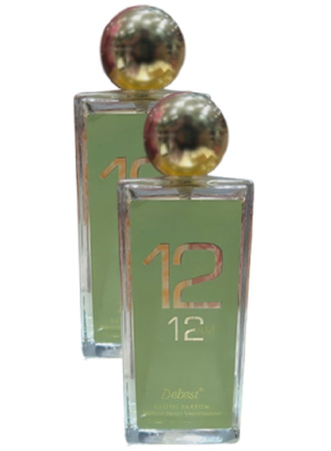 دبيست  2 قطع عطر 12 صباحًا للجنسين 100 مل - Image 1