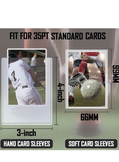 Generic 40 Count Toploaders Card Sleeves, Top Loaders Card Sleeves for  Trading Card, Protective Sleeves Card Holder Fit for Stardard Cards,  Baseball Card, Sports Cards, MTG, Yugioh | Best Price Oman | Muscat, Seeb