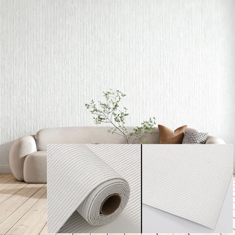 NAMAII 3D Wall Panels Peel and Stick 2382x110 PVC Faux Texture Self Adhesive Waterproof Wall Covering DIY Accent Wall Sofa Background Backsplash Modern Home Decor Covers 18 sqft - Image 2