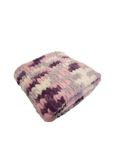Pikkaboo Pikkaboo-HeavenlyHugs Handmade Crochet Baby Blanket-Purple  - Image 3