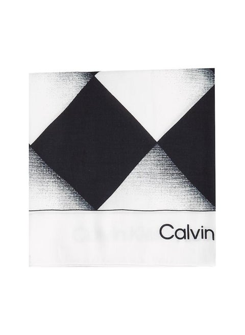 QUILT PRINT SQUARE SCARF