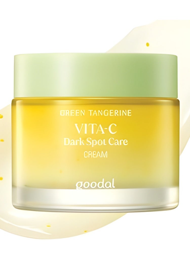 حل البقع الداكنة وبهتان البشرة – كريم العناية بالبقع بفيتامين C من اليوسفي الأخضر من Goodal (50 مل) - Image 1