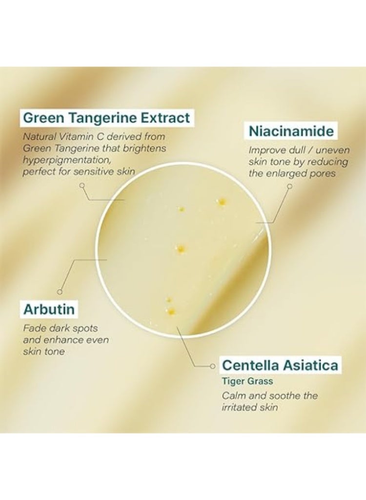 حل البقع الداكنة وبهتان البشرة – كريم العناية بالبقع بفيتامين C من اليوسفي الأخضر من Goodal (50 مل) - Image 5