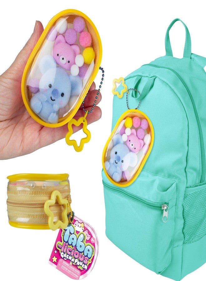 The Orb Factory ORB Tabalicious Gacha Pouch TABA Squishy Keychain Charms - Koala and Cat Gachapon TABA Squishies with Pouch - Soft, Sticky Collectible TABA Fidget Stress Ball Toys for Kids, Backpacks, Keys and More - Image 2