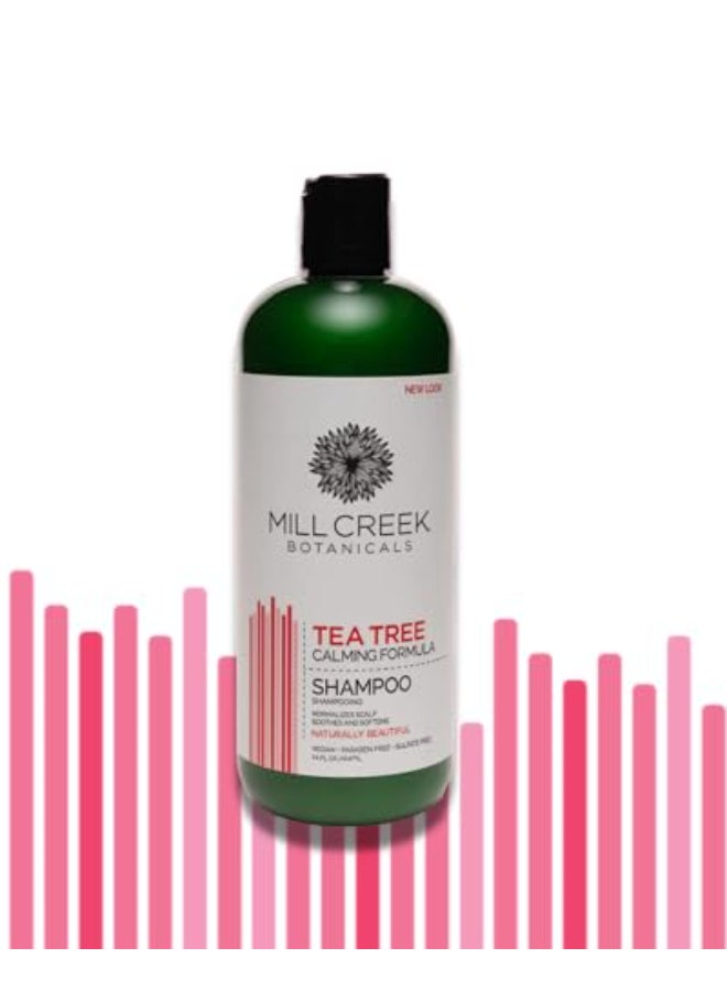 Mill Creek Botanicals Tea Tree Shampoo 14 oz 2 pack - Image 4