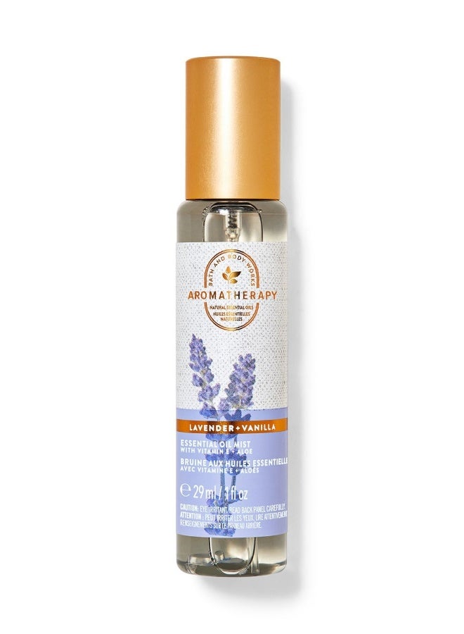 Bath & Body Works Lavender Vanilla Travel Size Essential Oil Mist