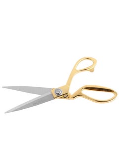 ECVV Tailor Sewing Scissors Stainless Steel Sharp Tailoring Scissors Gold Color Handle Stainless Steelgold  - Image 1