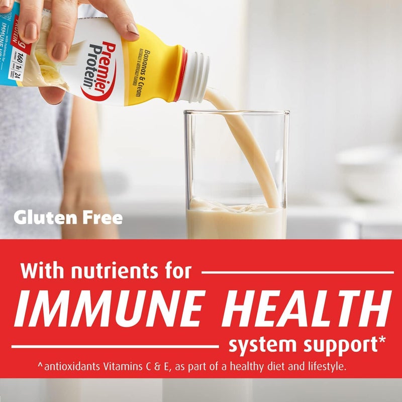 Premier Protein Shake - Bananas & Cream Flavor - Image 3