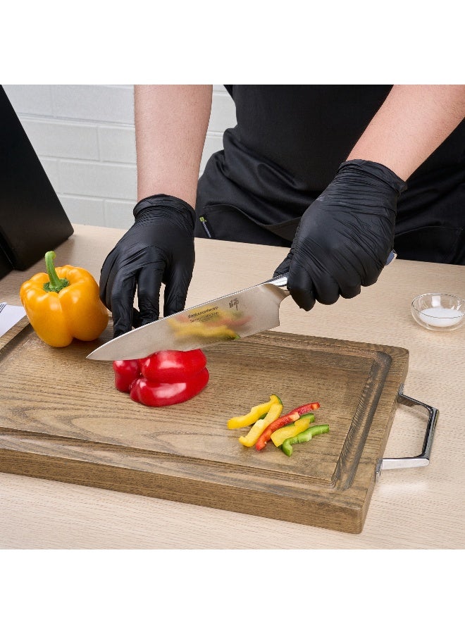 Restaurantware Sensei 13.3 Inch Professional Japanese Knife, 1 Sharp Chef's Knife - High-Carbon, 67 Layer, Blue Damascus Steel Japanese Kitchen Knife, Ergonomic Handle, For Cutting Vegetables And Meat - Image 5