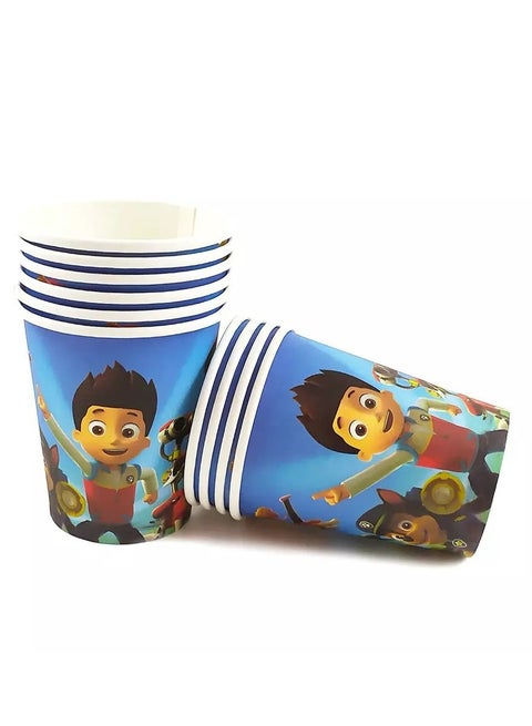 10 Piece Paw Patrol Cups for Paw Patrol Birthday Decorations