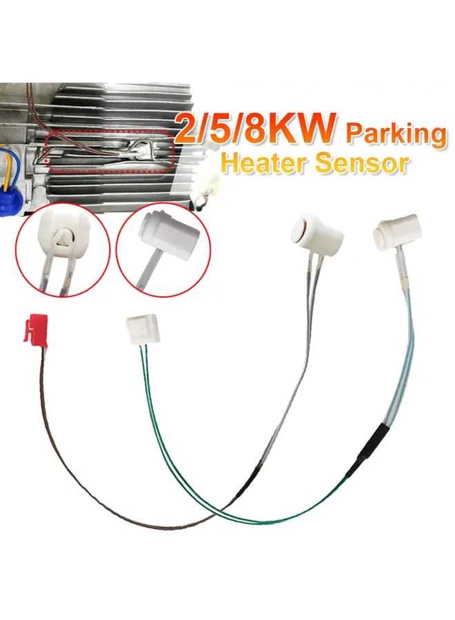 1pc Green 2KW 5KW 8KW Diesel Air Heater Sensor Connector Wiring Adapter External Sensor Compatible Webasto Eberspacher Parking Heaters RV Camper Van System Accessories - Image 1