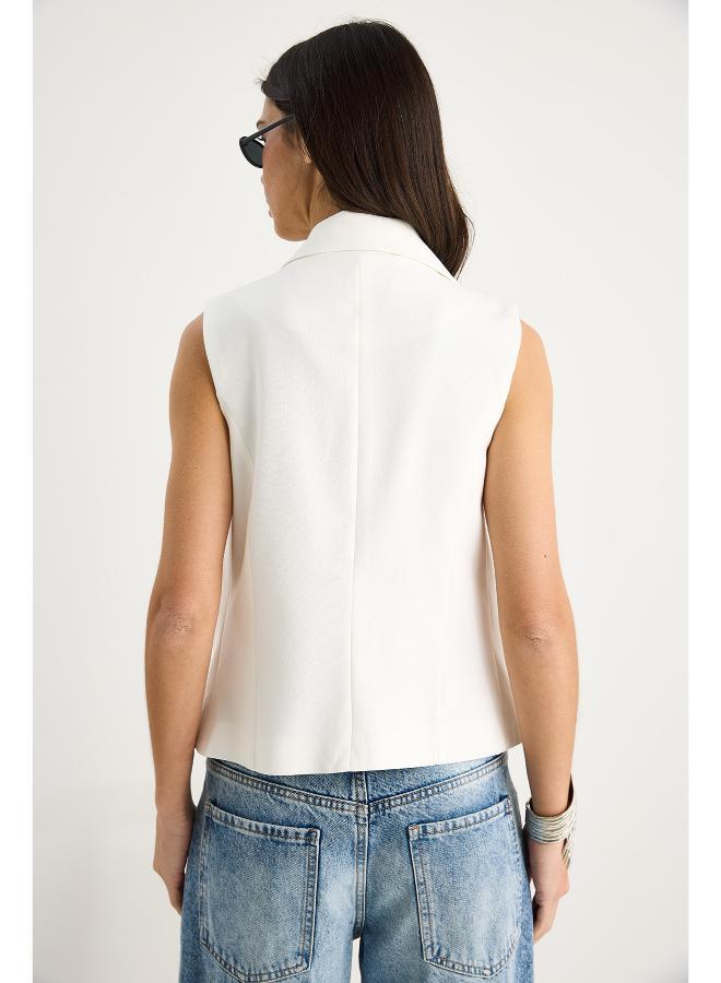 جينجر سترة مفصلة بأزرار - Image 2