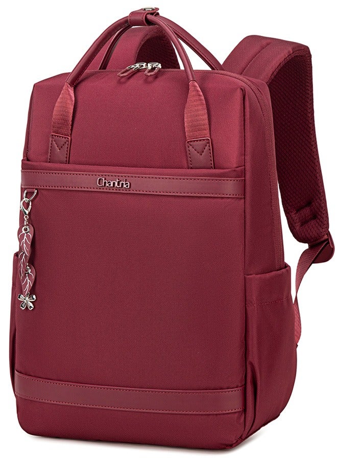 شانتريا CB00639 شنطة لاب توب بزنس مقاومه للماء مناسبه للاناث ذات مساحه تخزينية كبيره جوده عاليه بميداليه من شانتريا - احمر - Image 1