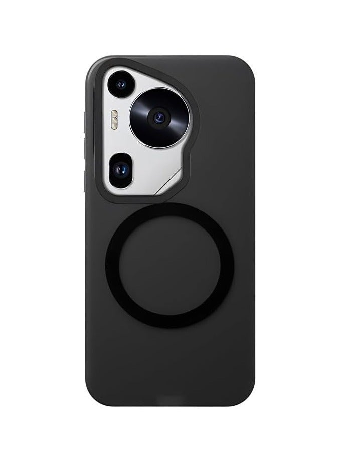 general High-end magnetic case compatible with Huawei Pura 70 Ultra Frosted Fingerprint-Free Wireless Charging - Image 1