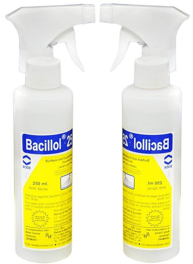 Bacillol-25, A Ready To Use Surface & Equipment Cleaner (Pack of 2)