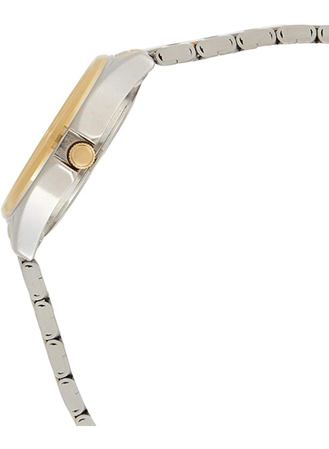 كاسيو ساعة يد إنتايسر بعقارب طراز MTP-1183G-7A - قياس 42 مم - فضي/ذهبي رجال - Image 3