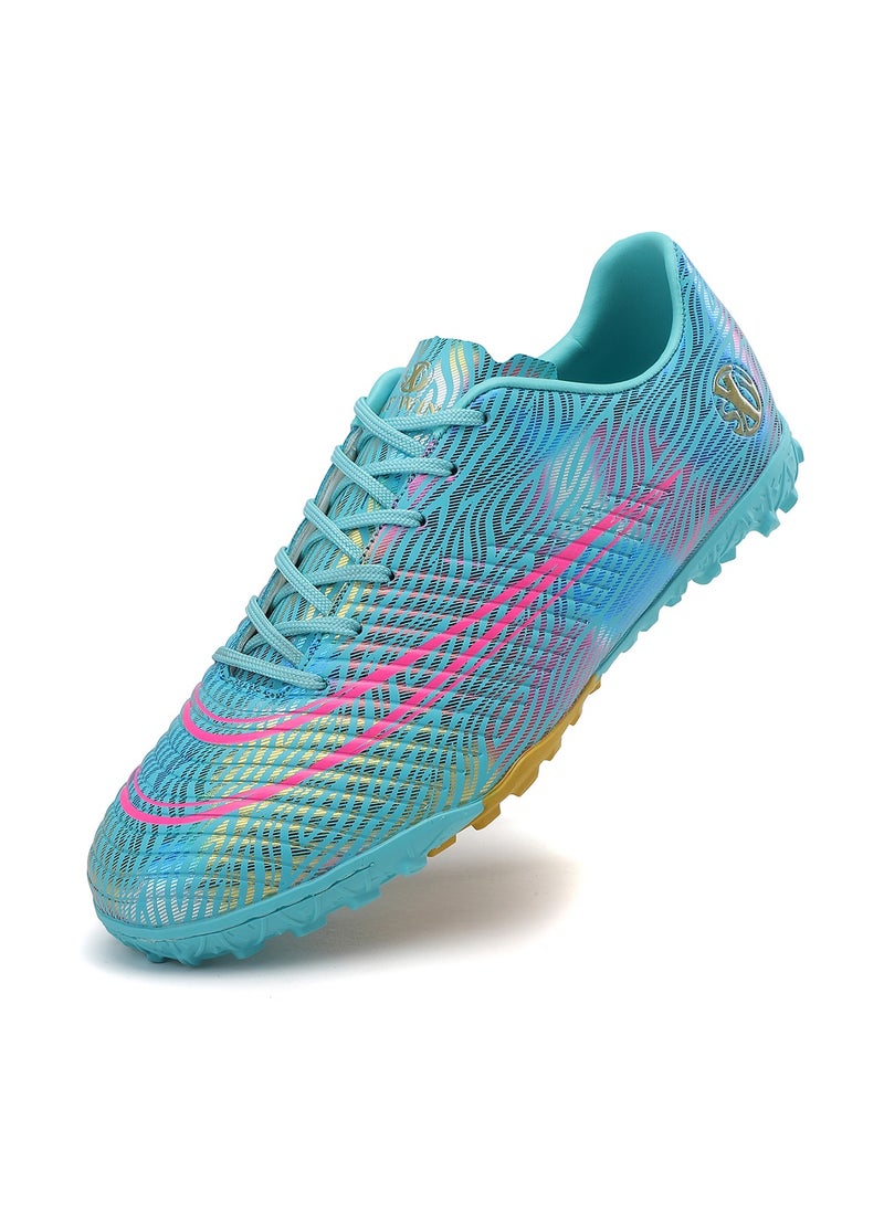 جناح السماء أحذية كرة القدم الرجالية من SKY WING أحذية رياضية احترافية منخفضة الرقبة لكرة القدم في الهواء الطلق وداخل المنزل - Image 2