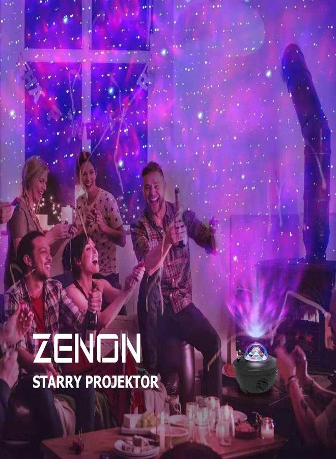 Zenon Smart Starry Projector Light-Blth+Music+7Different Ambiance - Image 3