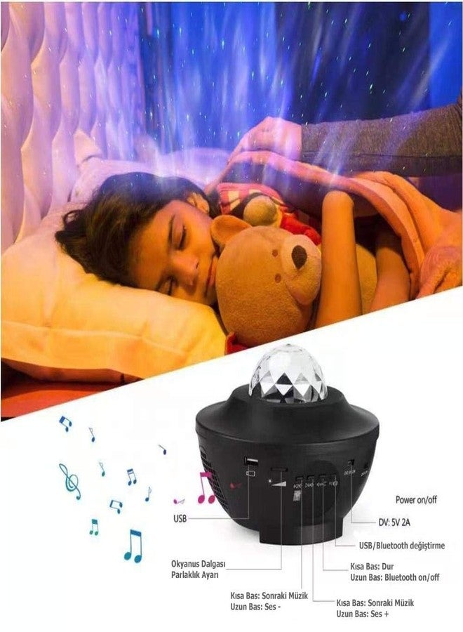 Zenon Smart Starry Projector Light-Blth+Music+7Different Ambiance - Image 2