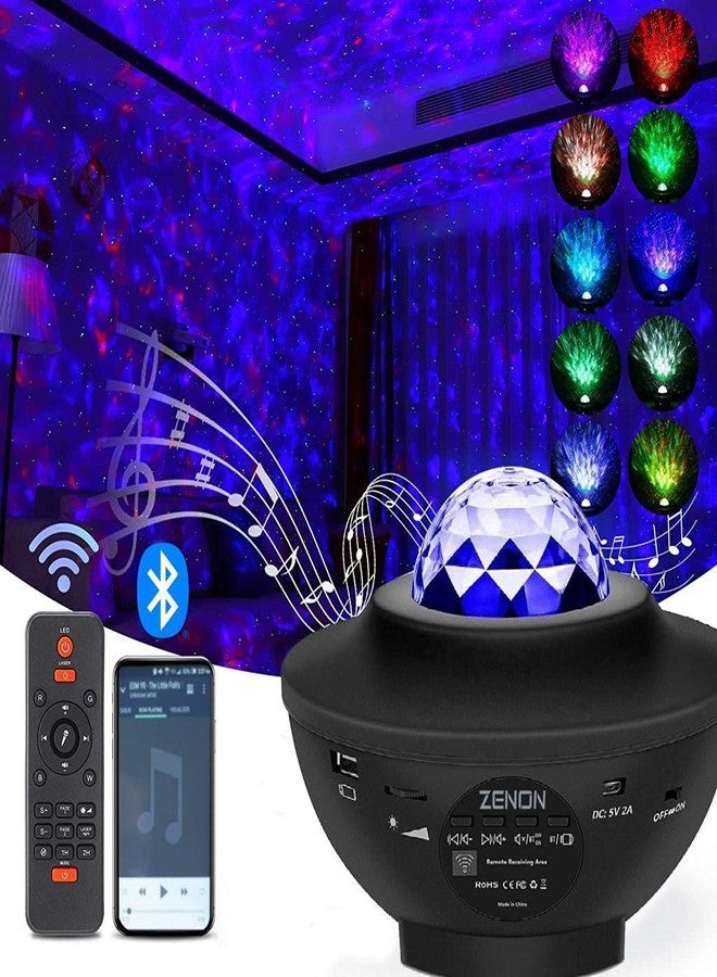 Zenon Smart Starry Projector Light-Blth+Music+7Different Ambiance - Image 1