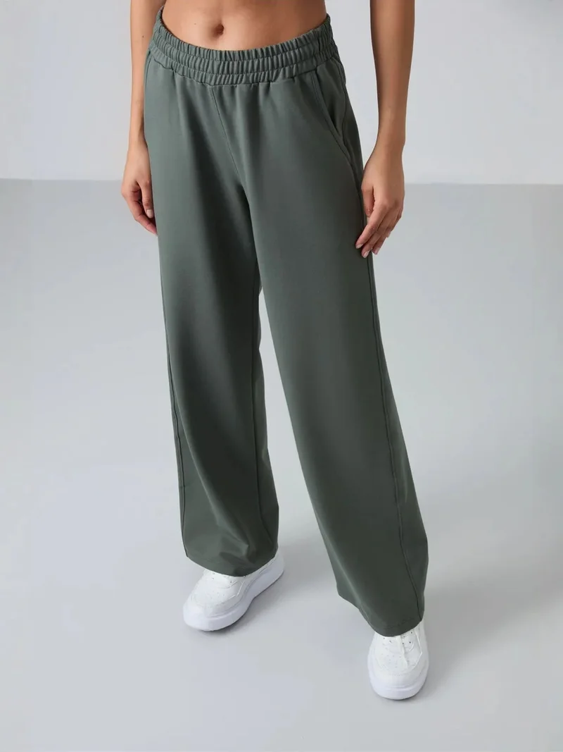 TOMMYLIFE TOMMY Wide-Leg Pull-On Sweatpants