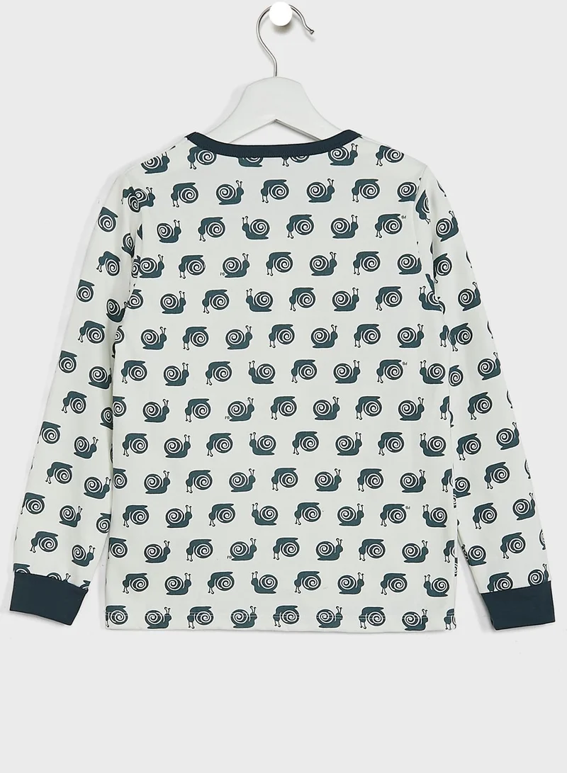 Petit Bateau Kids Log Pyjama Set
