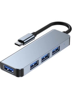 Type-C 4 Port USB 3.0 Hub USB-C Aluminum Body Multiplexer
