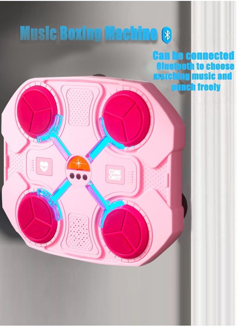 Rally - Musical Boxing Machine for Adults and Kids, Home Wall Mounted Musical Boxer, Smart Electronic Boxing Equipment Pads for Agility and Boxing Training, Gear Boxing Machine - Image 1