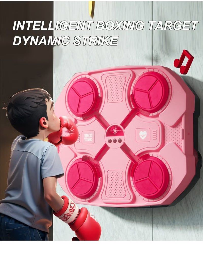 Rally - Musical Boxing Machine for Adults and Kids, Home Wall Mounted Musical Boxer, Smart Electronic Boxing Equipment Pads for Agility and Boxing Training, Gear Boxing Machine - Image 1