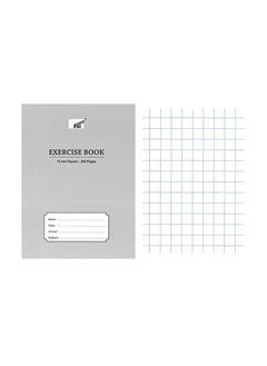 Psi 3-Piece15mm Square Lined Exercise Notebook 200 Pages  - Image 2