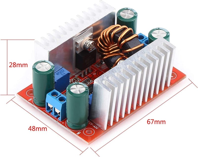 REES52 400W DCDC Constant Current Boost Converter Stepup Power Module LED Driver 8550V to 1060V Boost Power Converter for Electric EquipmentDigital Products - Image 3