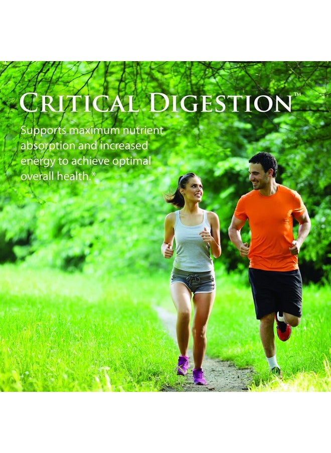 Enzyme Science Enzyme Science Critical Digestion, 30 Capsules - High Potency Support for Digestion, Bloating, & Irregularity - with Probiotics - Gut Health Formula -Vegetarian - Non-GMO  - Image 4
