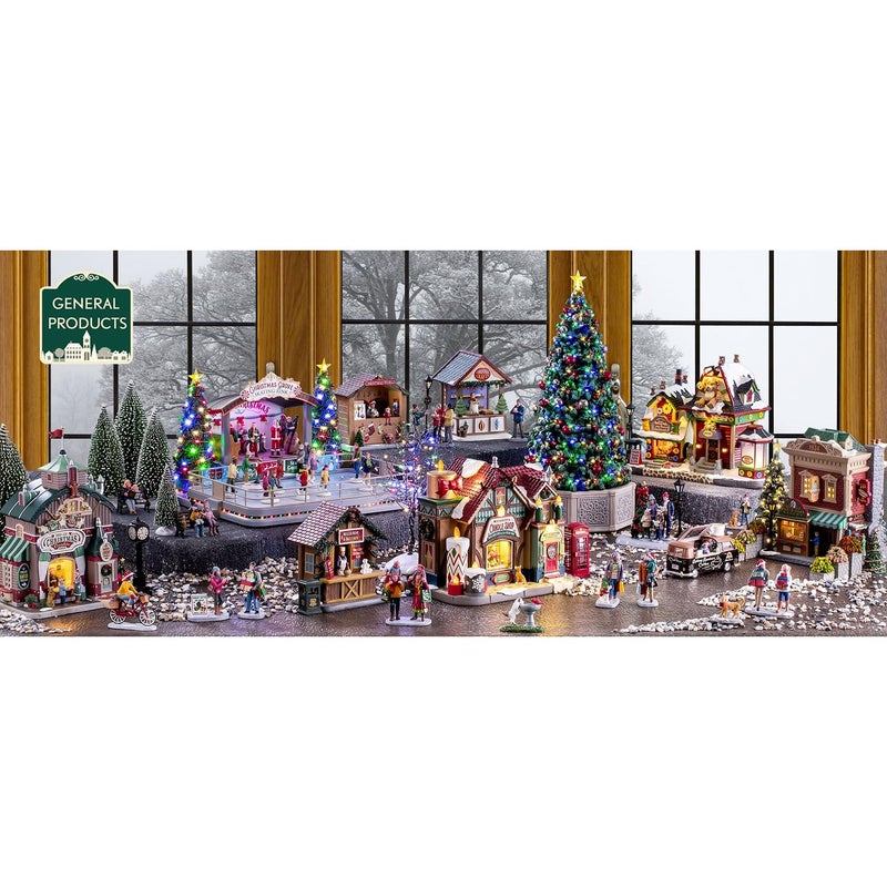 Lemax 15804 Christmas Village Facade: Tis The Season Shops - Image 2