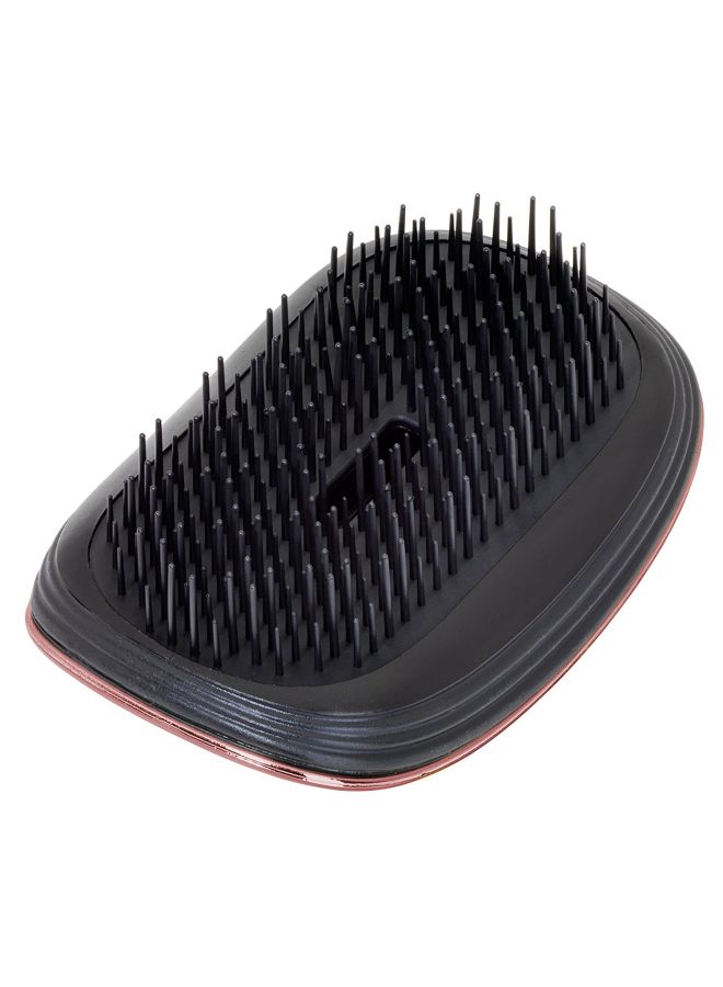 NIBEMINENT Pocket Hair Brush Black/Rose Metallic - Image 3